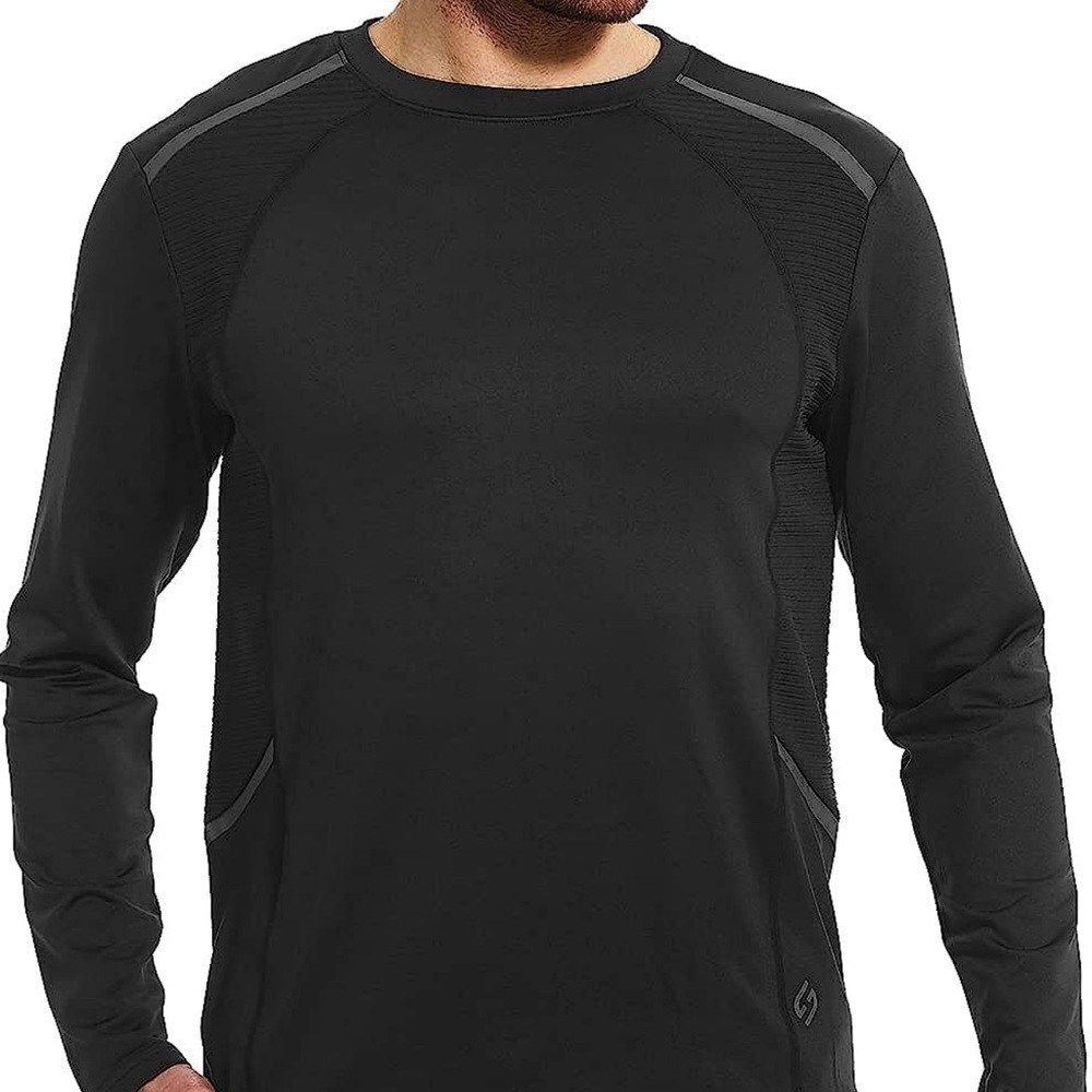 HODOSPORTS Mens Fleece Crew Neck Sweatshirts Long sleeve Pullover Sweaters‍